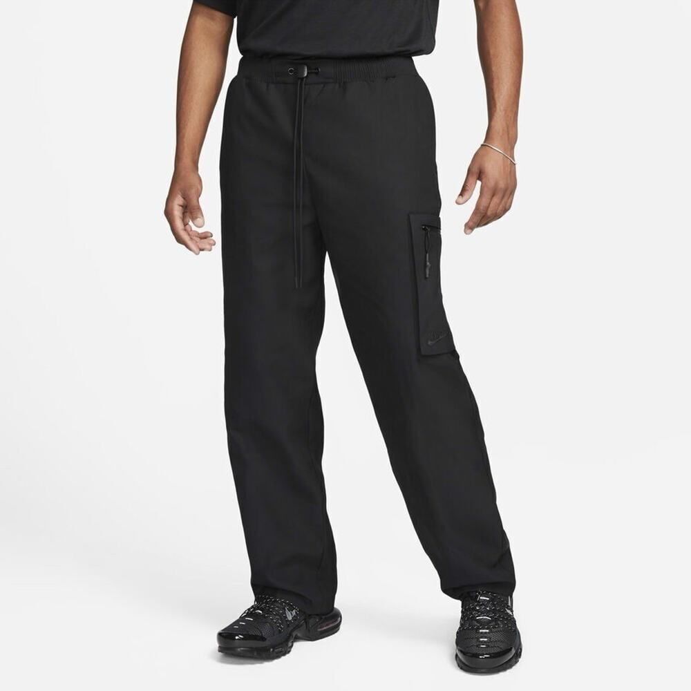 Nike Tech Pack Men Small Woven Utility Cargo Trousers Black FB7525-010 NWT